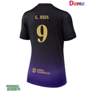 Barcelona Gabriel Jesus #9 Replika Udebanetrøje Dame 2026-27 Kortærmet
